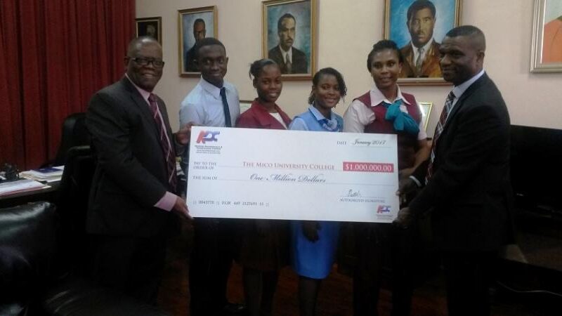 Jamaican developer donates $1 million to Mico students